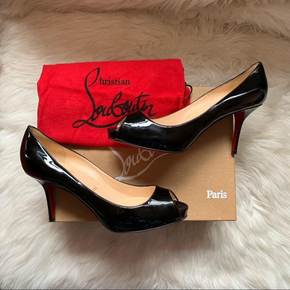 New! CHRISTIAN LOUBOUTIN New Very Prive 85 Pumps